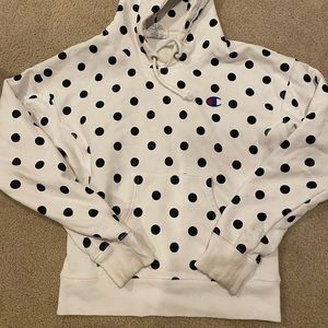 Champion Reverse Weave Polka Dot Hoodie